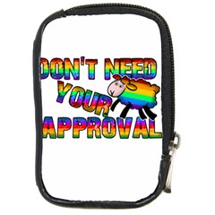 Dont Need Your Approval Compact Camera Cases by Valentinaart