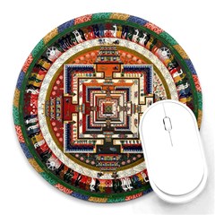 Colorful Mandala Round Mousepads