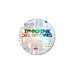 Imagine Dragons Quotes Golf Ball Marker (10 Pack)