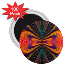 Casanova Abstract Art Colors Cool Druffix Flower Freaky Trippy 2 25  Magnets (100 Pack) 