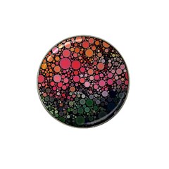 Circle Abstract Hat Clip Ball Marker (4 Pack)