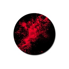 Red Smoke Magnet 3  (round)