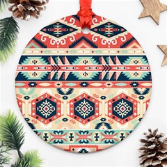 Aztec Pattern Ornament (round)