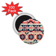 Aztec Pattern 1 75  Magnets (100 Pack)  by BangZart