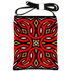 Traditional Art Pattern Shoulder Sling Bags by BangZart