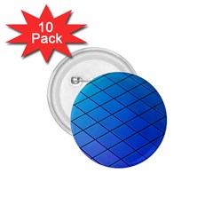 Blue Pattern Plain Cartoon 1 75  Buttons (10 Pack) by BangZart