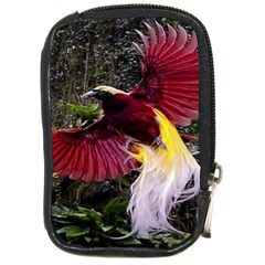 Cendrawasih Beautiful Bird Of Paradise Compact Camera Cases by BangZart