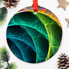 Aura Waves Ornament (round)