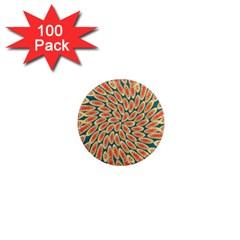 Stars Twirl 1  Mini Magnets (100 Pack)  by linceazul