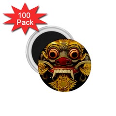 Bali Mask 1 75  Magnets (100 Pack)  by BangZart