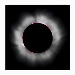 Solar Eclipse Medium Glasses Cloth by BangZart