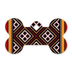 Toraja Pattern Pa re po  Sanguba ( Dancing Alone ) Dog Tag Bone (two Sides) by BangZart