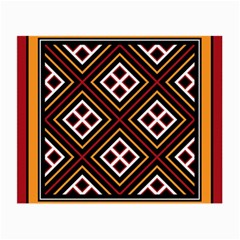 Toraja Pattern Pa re po  Sanguba ( Dancing Alone ) Small Glasses Cloth (2-side) by BangZart