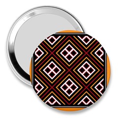 Toraja Pattern Pa re po  Sanguba ( Dancing Alone ) 3  Handbag Mirrors by BangZart