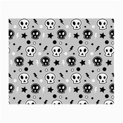 Skull Pattern Small Glasses Cloth (2-side) by BangZart