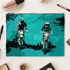 Motorsport  Cosmetic Bag (xl) by Valentinaart