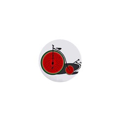 Watermelon Bicycle  1  Mini Magnets by Valentinaart