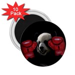 Boxing panda  2.25  Magnets (10 pack)  Front