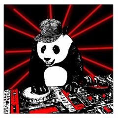 Deejay Panda Large Satin Scarf (square) by Valentinaart