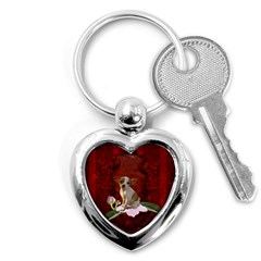 Sweet Little Chihuahua Key Chains (heart)  by FantasyWorld7