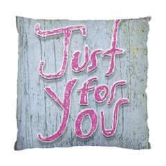 Letters Quotes Grunge Style Design Standard Cushion Case (two Sides) by dflcprints