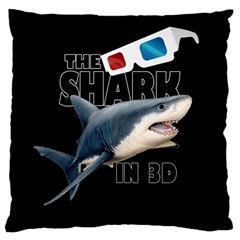 The Shark Movie Standard Flano Cushion Case (two Sides) by Valentinaart