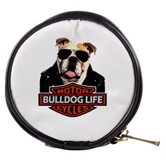 Bulldog Biker Mini Makeup Bags by Valentinaart