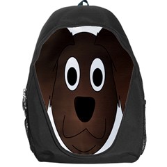 Dog Pup Animal Canine Brown Pet Backpack Bag by Nexatart