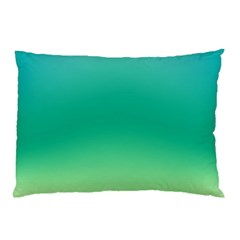 Sealife Green Gradient Pillow Case