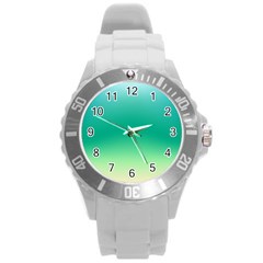 Sealife Green Gradient Round Plastic Sport Watch (l)