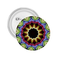 Love Energy Mandala 2 25  Buttons by designworld65