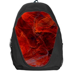 Swirly Love In Deep Red Backpack Bag by designworld65