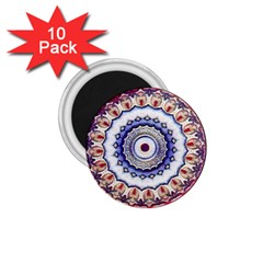 Romantic Dreams Mandala 1 75  Magnets (10 Pack)  by designworld65