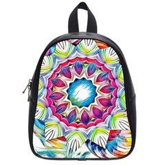 Sunshine Feeling Mandala School Bag (small) by designworld65