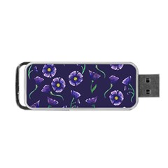 Floral Portable Usb Flash (one Side) by BubbSnugg