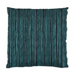 Stylish Frost Blue Strips Standard Cushion Case (One Side) Front