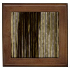 Stylish Golden Strips Framed Tiles by gatterwe