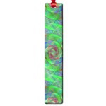 Fractal Spiral Swirl Pattern Large Book Marks Front