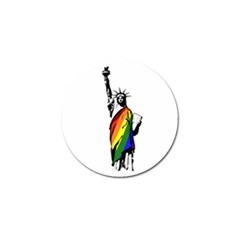 Pride Statue Of Liberty  Golf Ball Marker (10 Pack) by Valentinaart