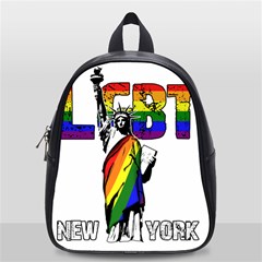 Lgbt New York School Bag (small) by Valentinaart