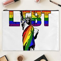 Lgbt New York Cosmetic Bag (xxxl)  by Valentinaart