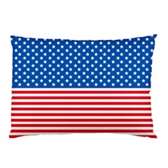 Usa Flag Pillow Case by stockimagefolio1