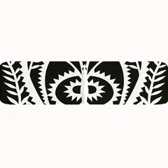 Paper Cut Butterflies Black White Large Bar Mats by Mariart