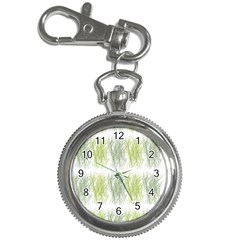 Weeds Grass Green Yellow Leaf Key Chain Watches