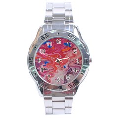 Pink Img 1732 Stainless Steel Analogue Watch