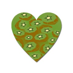 Relativity Pattern Moon Star Polka Dots Green Space Heart Magnet