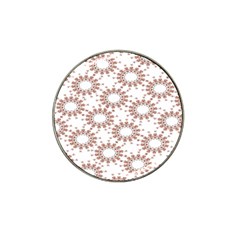 Pattern Flower Floral Star Circle Love Valentine Heart Pink Red Folk Hat Clip Ball Marker