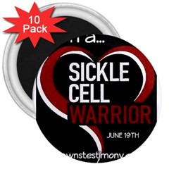 Warrior  3  Magnets (10 Pack) 