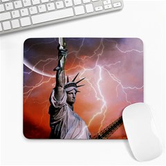 Statue Of Liberty New York Large Mousepads by Nexatart