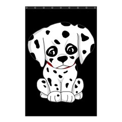 Cute Dalmatian Puppy  Shower Curtain 48  X 72  (small)  by Valentinaart